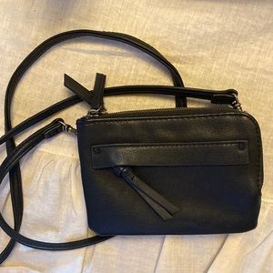 Tiny black purse